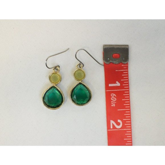 Vintage Silver Tone Drop Earrings - Picture 3 of 5